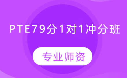 PTE79分1对1冲分班