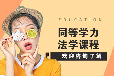 南京同等学力法学课程