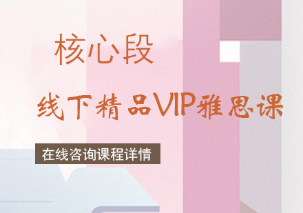 线下精品VIP雅思课(核心段)
