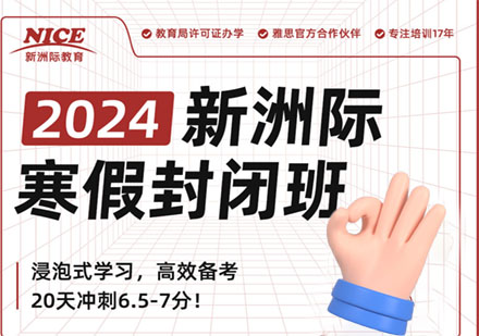 2024新洲际寒假封闭班