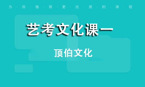 艺考文化课一